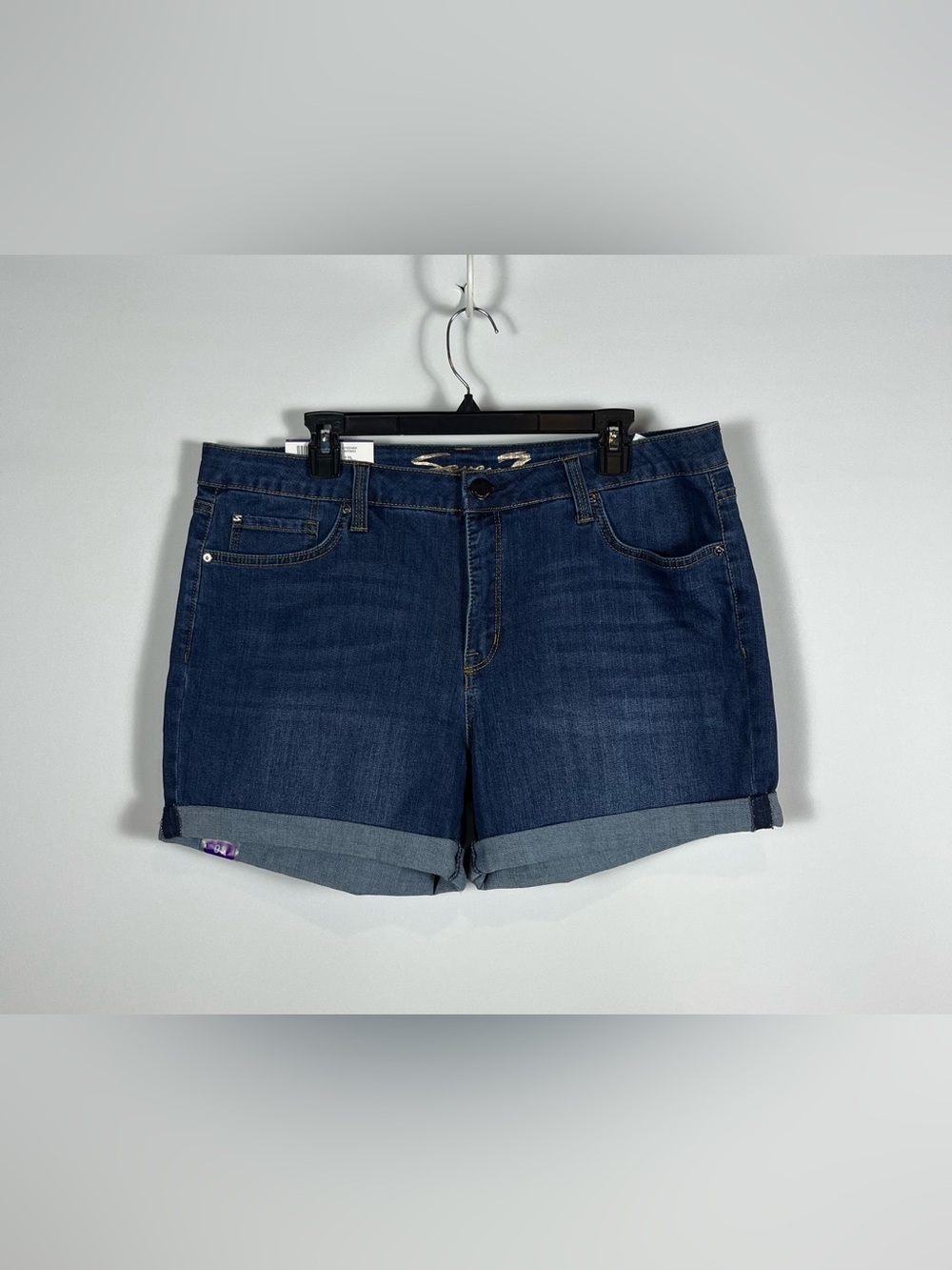 Seven7 Weekend Denim Shorts Women’s Size 16 New With Tags